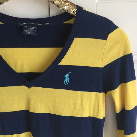 Ralph Lauren Polo Rugby striped tee. - Picture 2 of 3